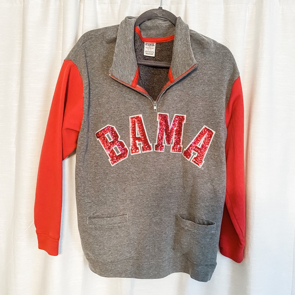 PINK University of Alabama Quarter Zip